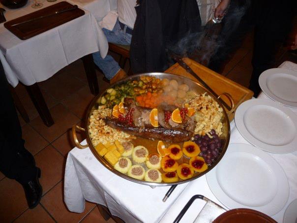 Eat, Zayde, you don't have to stop eating to listen, that's good about a meal, that you can eat and also listen.