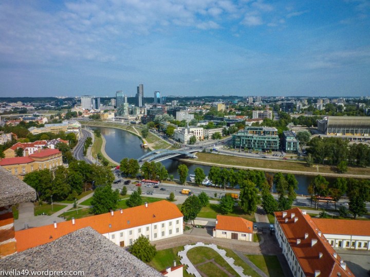 Vilnius vom Turm aus gesehen