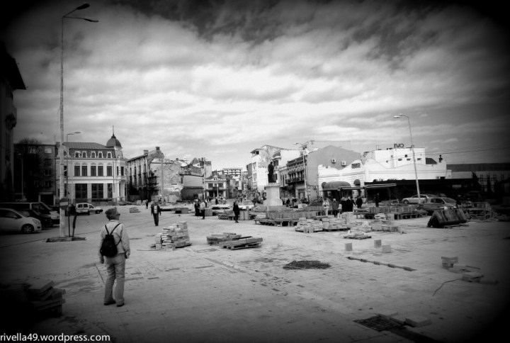 Die Stadt Costantia, Rmänien, 2014