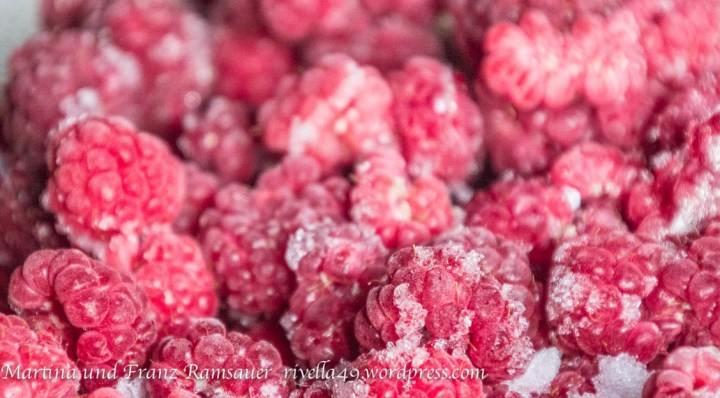 Our frozen raspberries