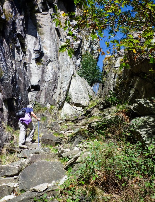 Martina, die Kletterin/Martina the climber/